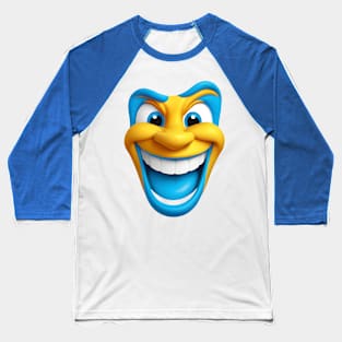 Radiant Smile: A Glimpse of Joy Baseball T-Shirt